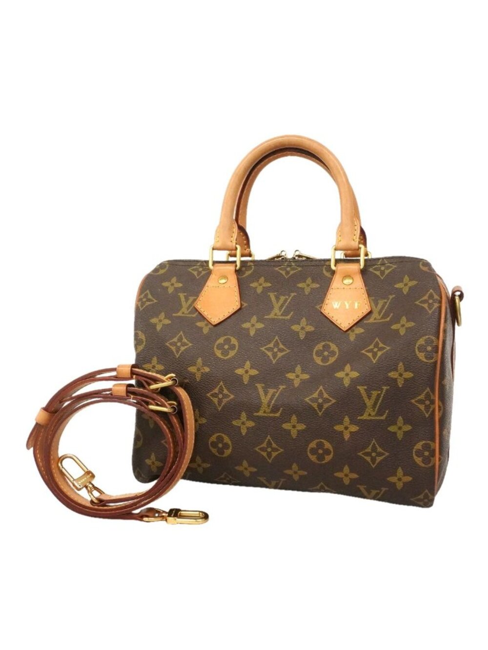 Louis Vuitton Handbag Monogram Speedy Bandouliere 25 Brown 2-Way Bag